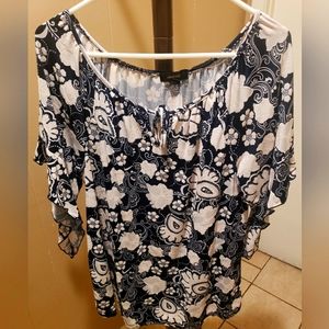 Espresso Brand Blouse